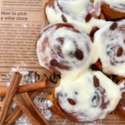 Cinnamon rolls uit de airfryer