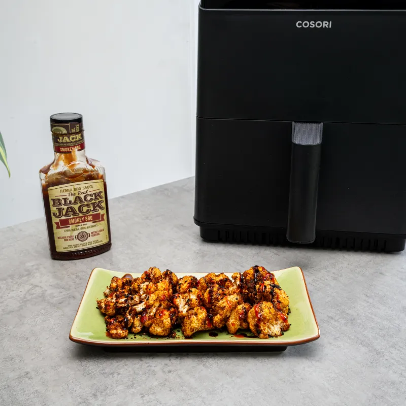 Bloemkoolbites gemaakt in de Cosori Dual Blaze