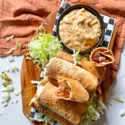 Vega "Big Mac" rolls uit de Cosori Dual Blaze