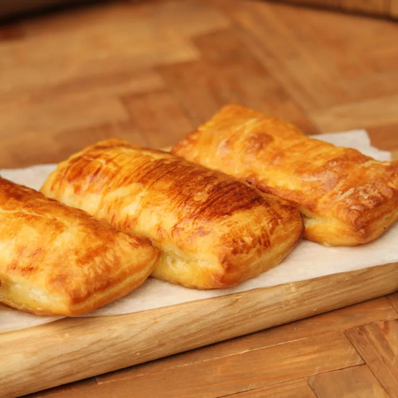 Bladerdeeg brie broodjes uit de airfryer