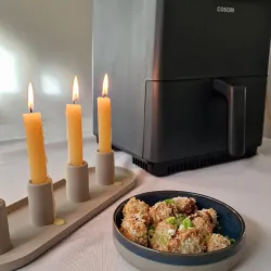 Crispy tofu uit de airfryer