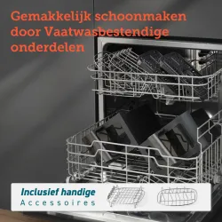 Vaatwasserbestendige onderdelen