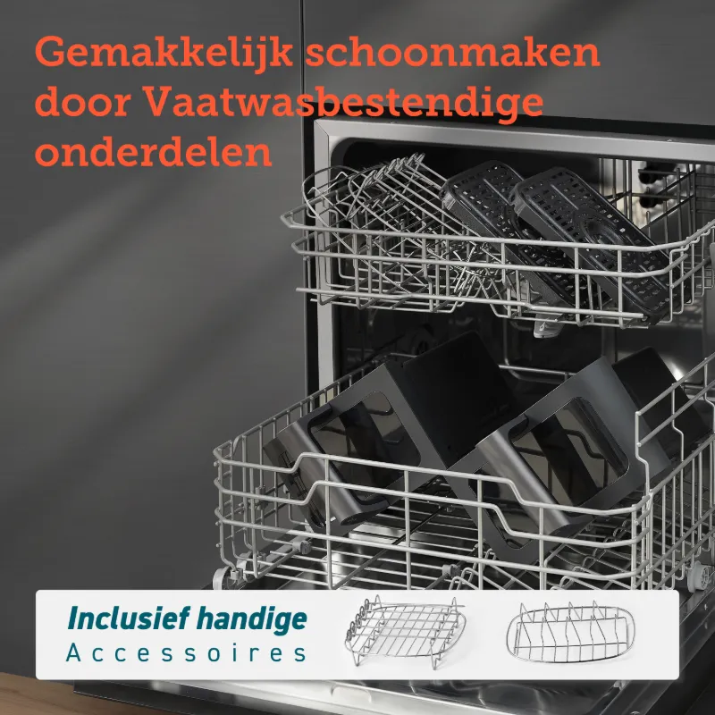 Vaatwasserbestendige onderdelen