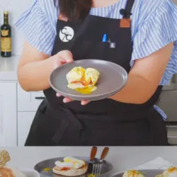 Eggs Benedict eindresultaat