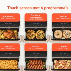 Airfryer XXL Dual Blaze Twin Fry