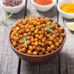 Krokante kikkererwten