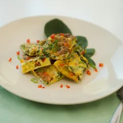 Frittata uit de airfryer