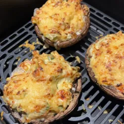 Gevulde Portobello's