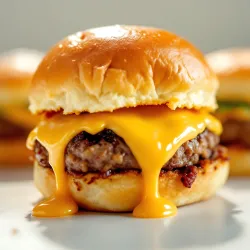 Cheeseburger sliders