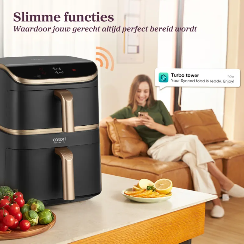 Te gebruiken met de gratis VeSync app