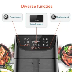 Cosori XL airfryer functies Cosori XL airfryer functies