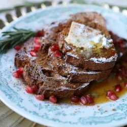 Gingerbread wentelteefjes uit de Cosori Dual Blaze