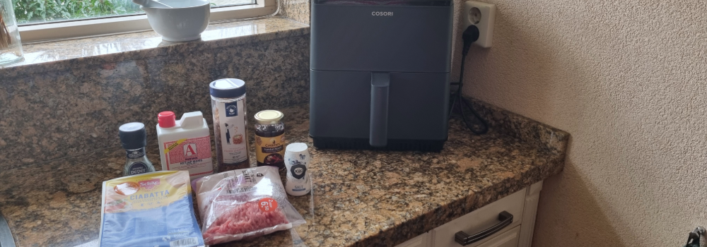 Ingrediënten voor de gehaktbroodjes