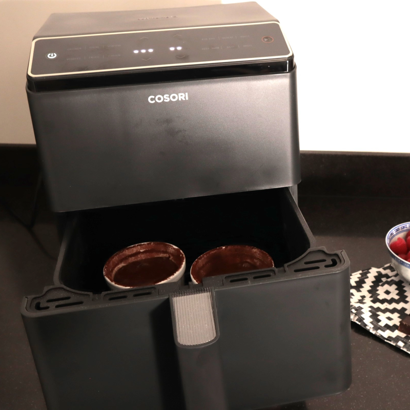 Lavacakes in de airfryer