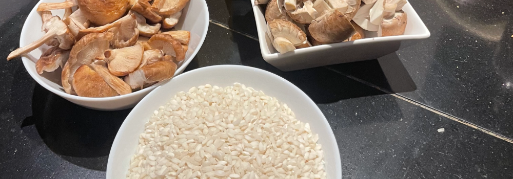 Ingrediënten risotto